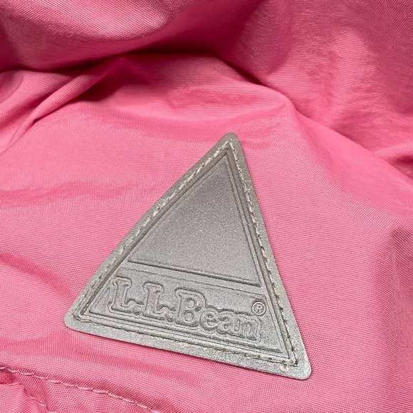 L.L. Bean pink nylon jacket XL - Picture 5 of 13